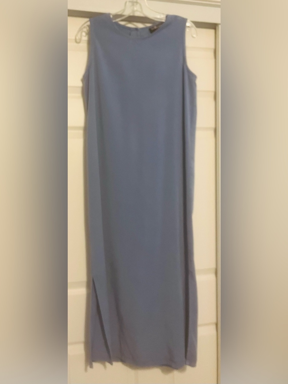 PS Sag Harbor Dusty Blue Sleeveless Maxi Dress